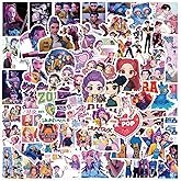 110pcs Korean Idol Demon Movie Hunters Pack, Anime Style Waterproof Vinyl Stickers for Teenagers and