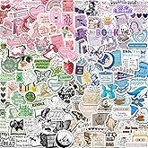 130PCS Book Stickers for Kindle, Bookish Sticker, Reading Decals for Laptop E-Reader Booktok Water B