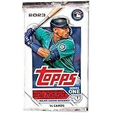2023 Topps Series 1 Baseball Blaster Box Value Pack - 1 Pack - 14 Trading Cards Inside - Look for Ex