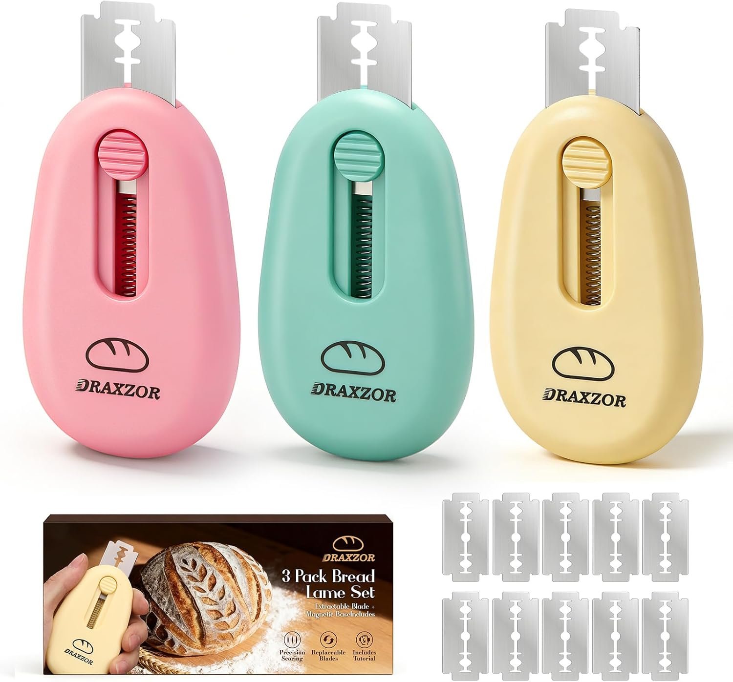 DRAXZOR 3-Pack Bread Lame Review: Best Budget Scoring Tool?