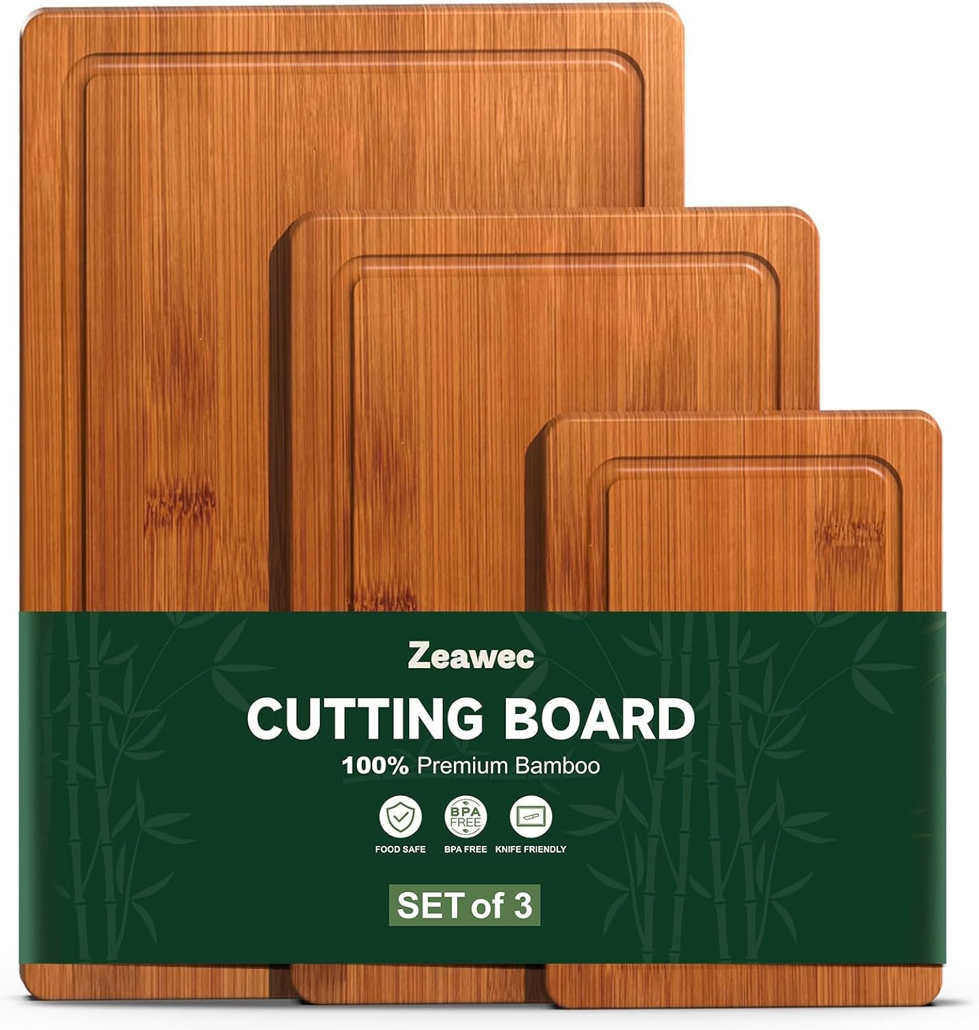 Zeawec 3-Piece Bamboo Cutting Board Review: Worth $20?