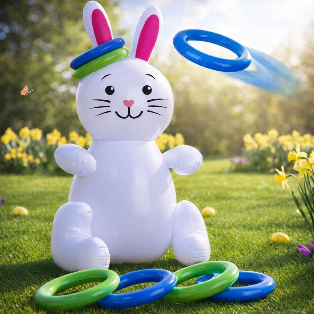 ArtCreativity Easter Bunny Ring Toss Review: Worth $16?