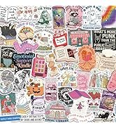 300 PCS Book Stickers for Kindle, Bookish Sticker Pack Reading Waterproof Vinyl Decals for Laptop...