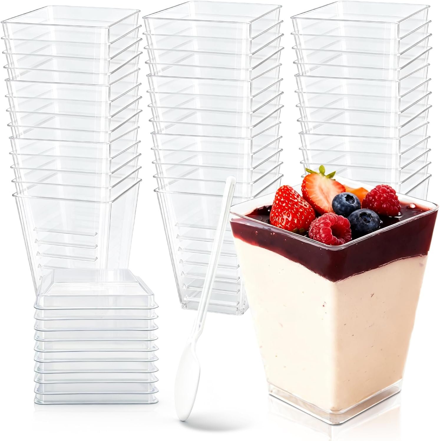 GGYKJSK 50-Pack Review: Best Budget Dessert Cups for Parties?