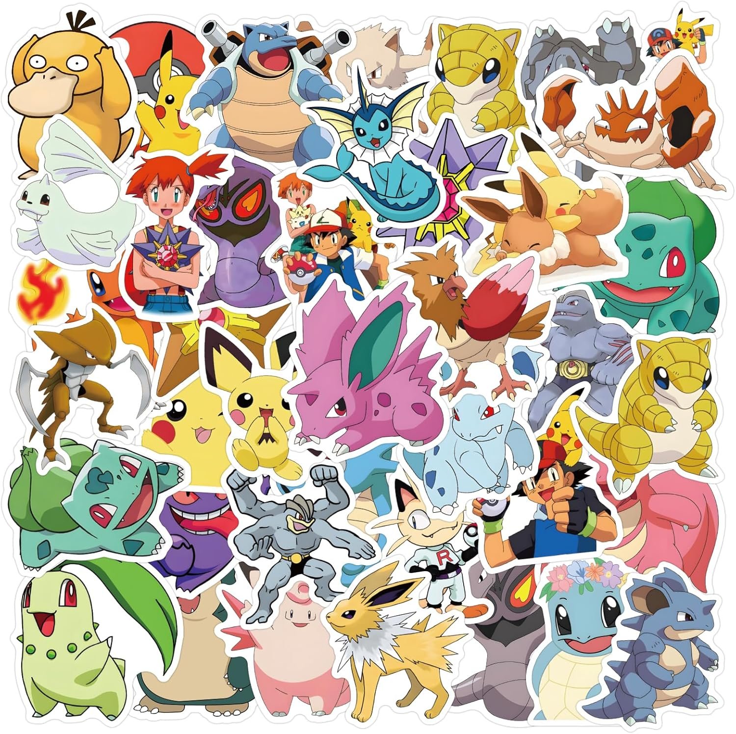 Pokemon Vinyl Stickers 50-Pack Review: Worth $9 in 2024?