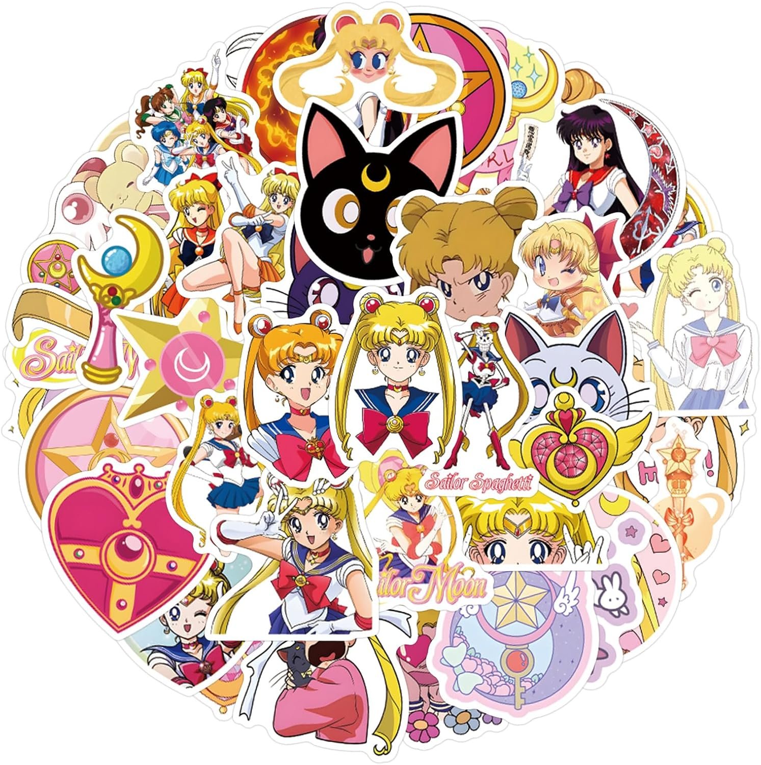 Sailor Moon Sticker Pack Review: Worth $5.99 for 55 Pieces?