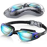 Aegend Swim Goggles, Swimming Goggles No Leaking Full Protection Adult Men Women Youth