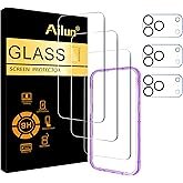 Ailun 3 Pack Screen Protector for iPhone 17 Pro Max [6.9 inch] + 3 Pack Camera Lens Protector with I