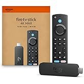 Amazon Fire TV Stick 4K Max streaming device, with AI-powered Fire TV Search, supports Wi-Fi 6E, fre
