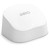 Amazon eero 6 mesh wifi add-on extender - Add up to 1,500 sq. ft. of Wi-Fi 6 coverage. Required eero