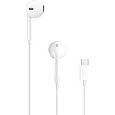 Apple EarPods Headphones with USB-C Plug, Wired Ear Buds with Built-in Remote to Control Music, Phon