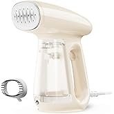 Bear Steamer for Clothes, Handheld Clothes Steamer,1300W Strong Power Garment Steamer with 230ml Tan