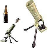 Beer Bottle Mortar Bottle Opener, 51mm Mortar Beer Opener Military Painting, Hands-Free Beer Bottle 