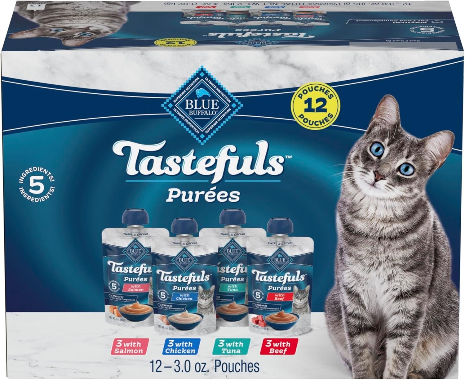 Blue Buffalo Tastefuls Purées Review: Premium Cat Treat Worth It?