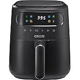 CRUX x Marshmello 3.0 QT Digital Air Fryer with TurboCrisp Technology, Touch Screen Temperature Cont