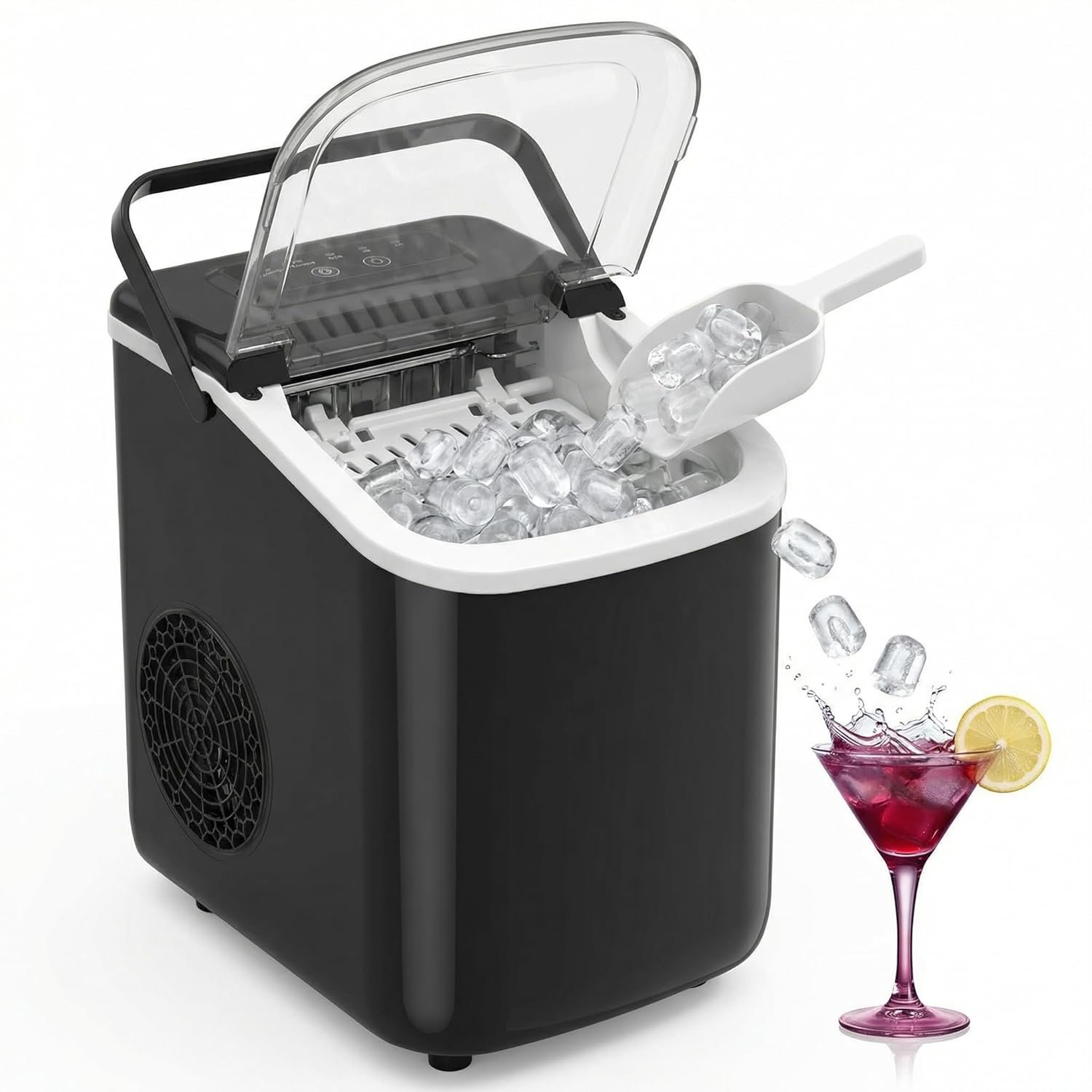 Bayany Countertop Ice Maker Review: Fast Bullet Ice Worth It?
