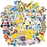 Cute Cartoon Animal Stickers - 50PCS Waterproof Decorative Stickers for Laptops, Water Bottles, Scra