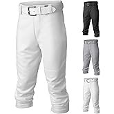 Easton Boy's PRO+ Baseball Pants | Youth Sizes | Full Length | Elastic Bottom | Multiple Colors