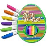 EggMazing Easter Egg Mini Decorator Kit Arts and Crafts Set - Includes Egg Decorating Spinner and 6