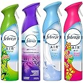 Febreze Air Freshener Odor Eliminator Spray, Assorted Scent Febreze & Bathroom Deodorizer, Original,