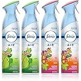 Febreze Air Freshener and Odor Eliminator Spray, Gain Original and Island Fresh Scents, 8.8oz (Pack 