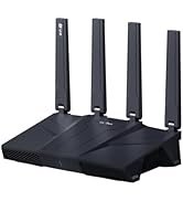 GL.iNet GL-BE9300 (Flint 3) Tri-Band WiFi 7 Router, High-Speed 6GHz Gaming WiFi Router for Wirele...