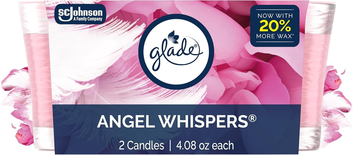 Glade Angel Whispers Candle Review: Budget Luxury Rose Scent Worth It?
