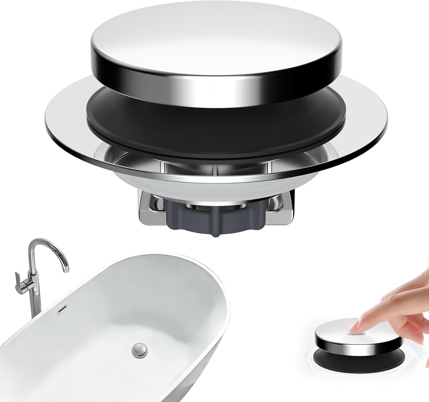 Hibbent 3-in-1 Drain Stopper Review: Best Budget Hair Catcher Under $10?