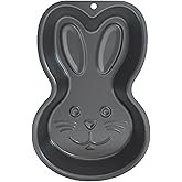 IVUIUVI 7-inch bunny-Shaped Aluminum Cake Pan, Durable Baking Mold, Perfect for Birthday Parties, Ho