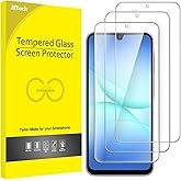 JETech Screen Protector for Samsung Galaxy A17 5G / 4G 6.7-Inch, 9H Tempered Glass Film, Anti-Scratc