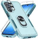 Janmitta for Samsung Galaxy A17 Case with Screen Protector+Camera Lens Protector,Heavy Duty Shockpro