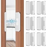 Jiayi 6 Pack Ultra Thin No Drill Magnetic Cabinet Door Catch, Adhesive Stainless Steel Drawer Door C