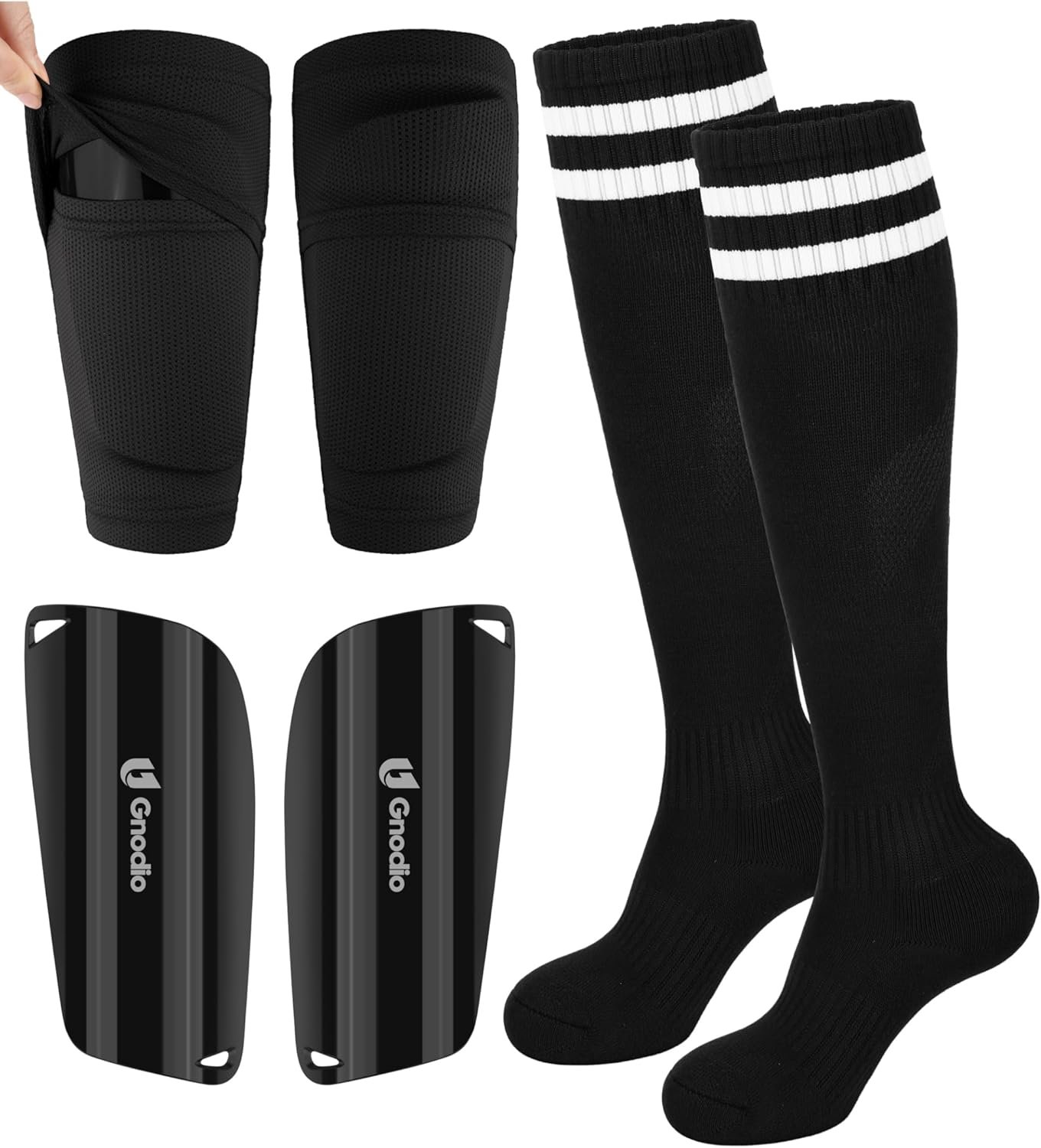 Gnodio Kids Soccer Shin Guards Review: Best Budget Set for Ages 3-12?