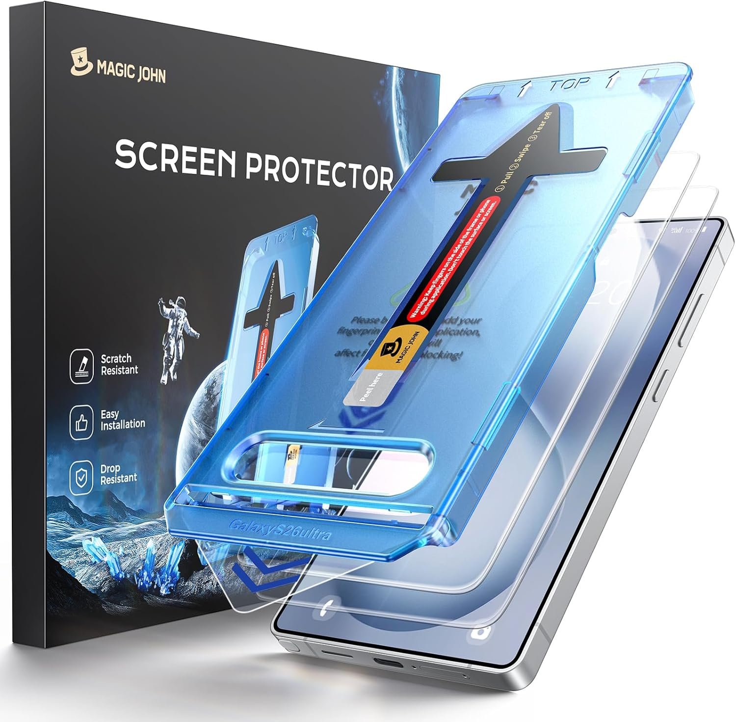 MAGIC JOHN S26 Ultra Screen Protector Review: Worth $16?