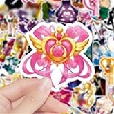 MUYINGZHUO Cartoon Stickers, 100PCs Pack, Anime Vinyl Waterproof Decals for Laptop, Hydro Flask, Wat