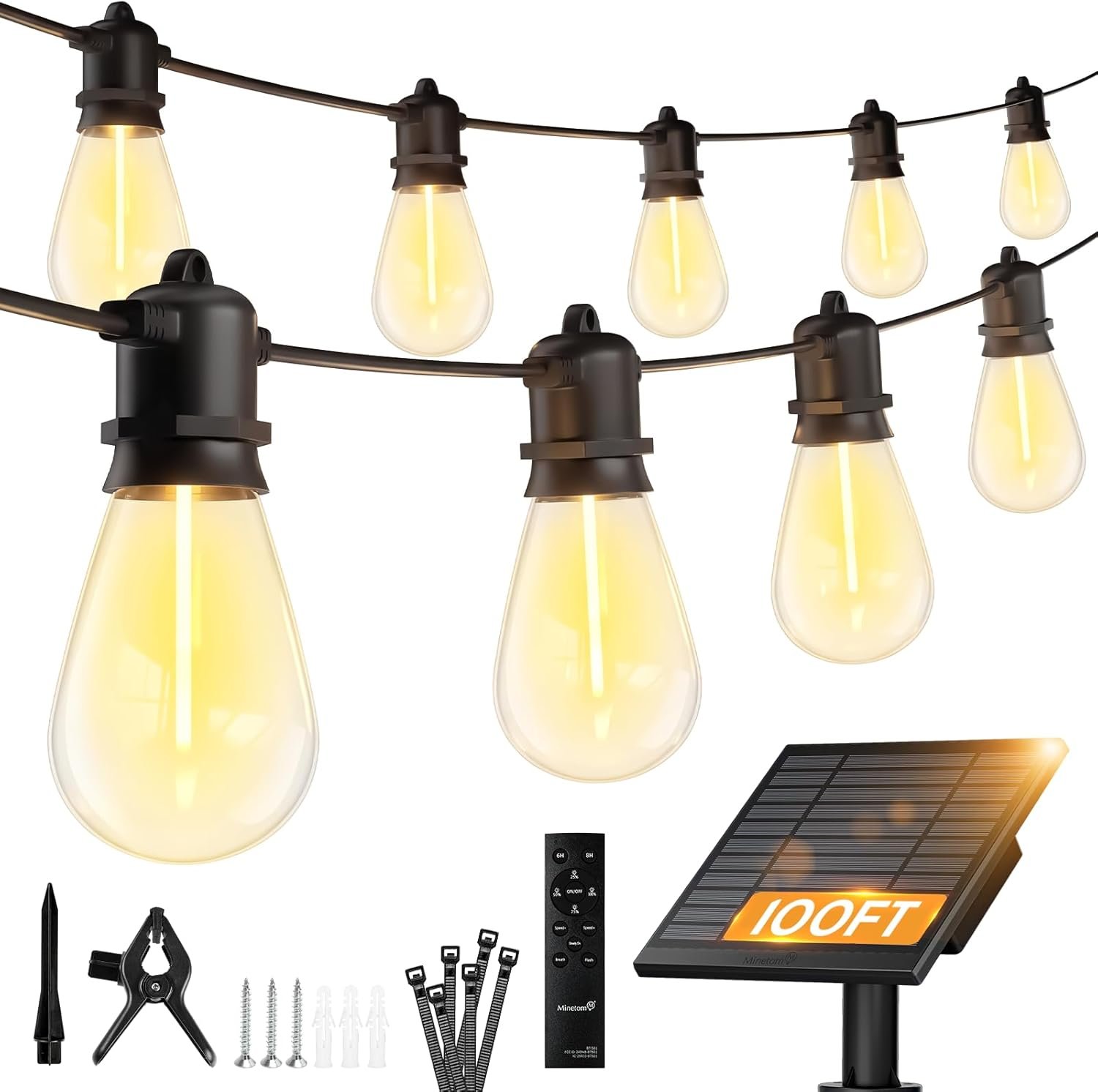 Minetom 100FT Solar String Lights Review: Worth $40?
