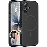 Miracase Magnetic for iPhone 17 Case, Compatible with MagSafe, Integrated Silicone Camera Control Co