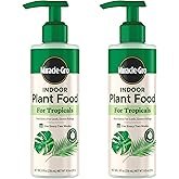 Miracle-Gro Indoor Plant Food for Tropicals, Liquid Plant Food for Tropical Houseplants, 8 fl. oz., 