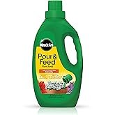 Miracle-Gro Pour & Feed Plant Food - Outdoor and Indoor Plant Fertilizer for Containers, Instantly F