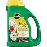 Miracle-Gro Shake 'N Feed All Purpose Plant Food - Outdoor and Indoor Plant Food for In-Ground and C