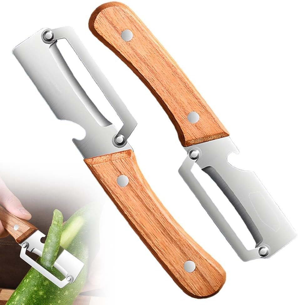 Stainless Steel Vegetable Peeler Review: Best 2-in-1 Kitchen Tool Under $20?