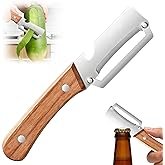 Multi-Functional Vegetable Peeler for Kitchen, Stainless Steel Sharp Blades Carrot Potato Peeler wit