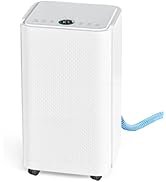 NEWBULIG 30Pints Dehumidifier with Drain Hose, 2000 Sq.Ft Dehumidifiers for Basement, 2L Tank, Lo...
