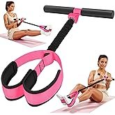 NTIUYOT Upgraded Durable Pedal Resistance Band with Handle, Thickened Latex Tubes and Soft Foam Fabr