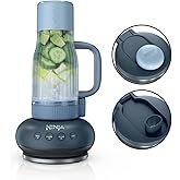 Ninja BlendBOSS | Personal Smoothie Blender and Tumbler | 26oz Travel Tumbler w/Leakproof Lid & Inte