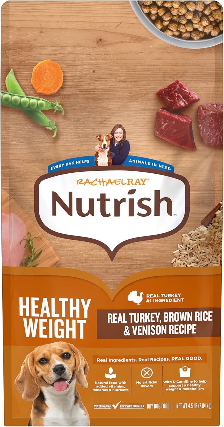 Nutrish Healthy Weight Dog Food Review: Turkey Recipe Worth It?