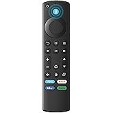 ORQRQO Replacement Remote for All Fire Series, TV Stick (HD, 4K, 4K Max, Lite), TV Cube and Omni, In