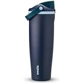 Owala FreeSip Stainless Steel Tumbler, Sea Captain Navy, 30 oz Travel Mug with Sway Grip