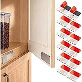 PHIXBEAR 12 Pack Ultra Thin Cabinet Magnets for Closure, Adhesive Magnetic Door Catch, No Drill Draw