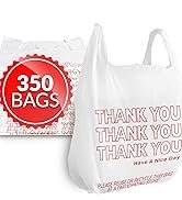 Reli. Thank You T-shirt Bags (350 Count) ( 11.5